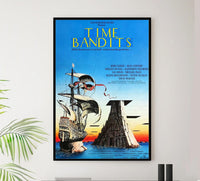 Time Bandits 1981 v1 - Sean Connery - Vintage Classic Movie Poster
