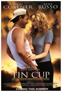 Tin Cup 1996 - Teaser - Kevin Costner - Vintage Classic Movie Poster