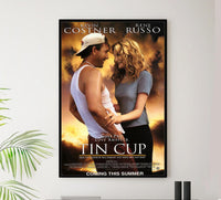 Tin Cup 1996 - Teaser - Kevin Costner - Vintage Classic Movie Poster