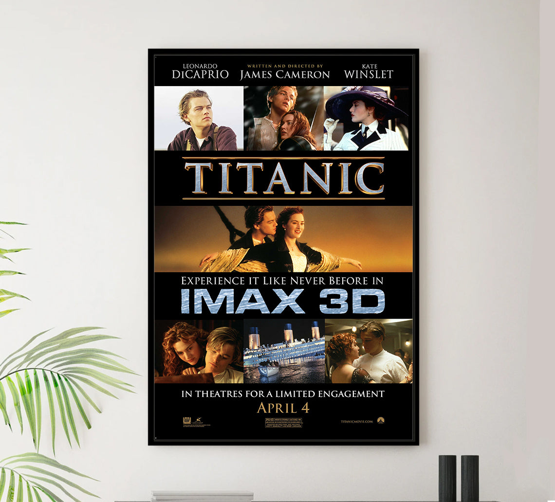 Titanic 1997 - IMAX - Classic Movie Poster