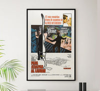 To Catch a Thief 1955 - Cary Grant - Argentina - Classic Movie Poster