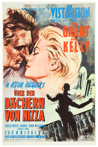 To Catch a Thief 1955 - Cary Grant - Germany - Classic Movie Poster