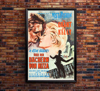To Catch a Thief 1955 - Cary Grant - Germany - Classic Movie Poster
