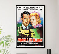 To Catch a Thief 1955 - Hitchcock - Japan - Classic Movie Poster