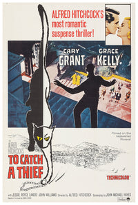To Catch a Thief 1955 - Hitchcock - US (3) - Classic Movie Poster