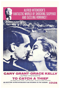 To Catch a Thief 1955 - Hitchcock - US (4) - Classic Movie Poster