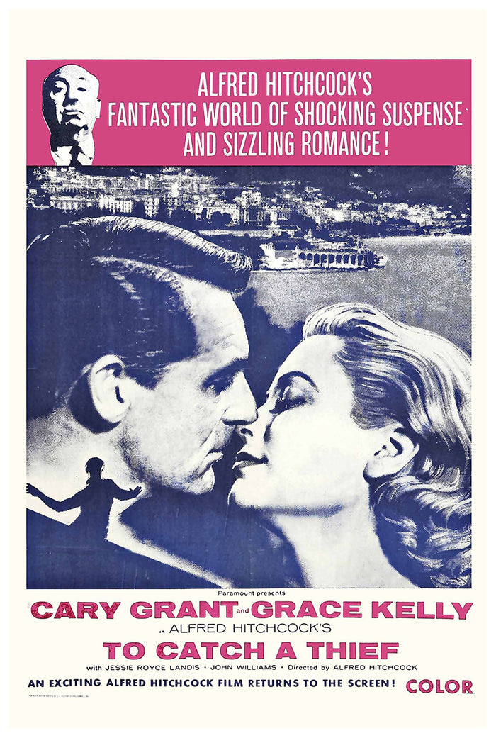 To Catch a Thief 1955 - Hitchcock - US (4) - Classic Movie Poster