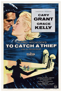 To Catch a Thief 1955 - Hitchcock - US - Classic Movie Poster