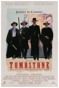 Tombstone 1993 - Kane Russell - Vintage Classic Movie Poster