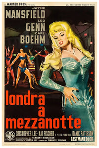 Too Hot to Handle 1960 - Jayne Mansfield - Italy (2) - Classic Movie Poster