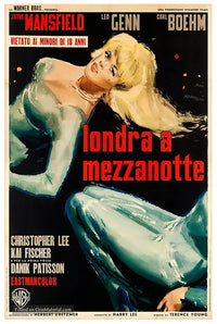 Too Hot to Handle 1960 - Jayne Mansfield - Italy - Classic Movie Poster