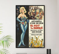 Too Hot to Handle 1960 - Jayne Mansfield - UK - Classic Movie Poster