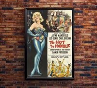 Too Hot to Handle 1960 - Jayne Mansfield - UK - Classic Movie Poster