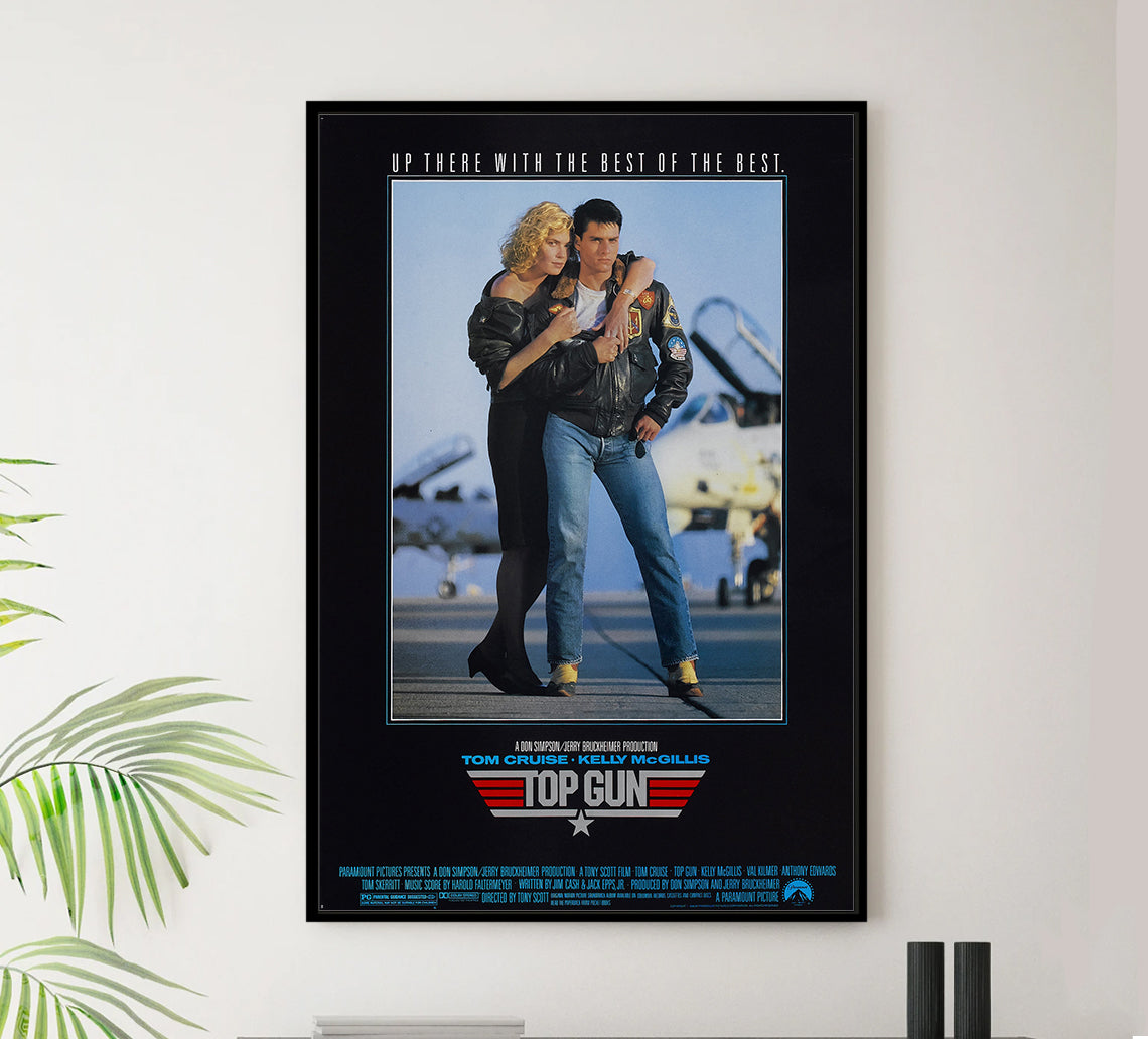 Top Gun 1986 - v2 - Classic Movie Poster – Lost Island Trading Company