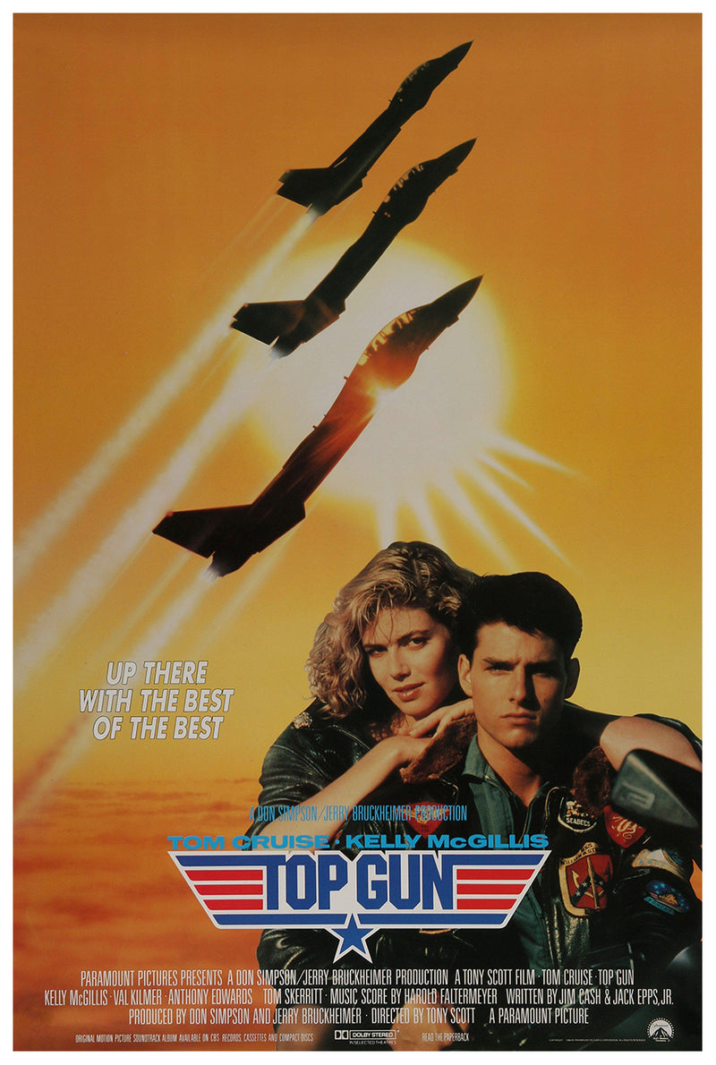 Top Gun 1986 - v3 - Classic Movie Poster