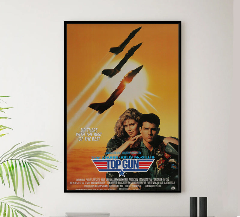 Top Gun 1986 - v3 - Classic Movie Poster