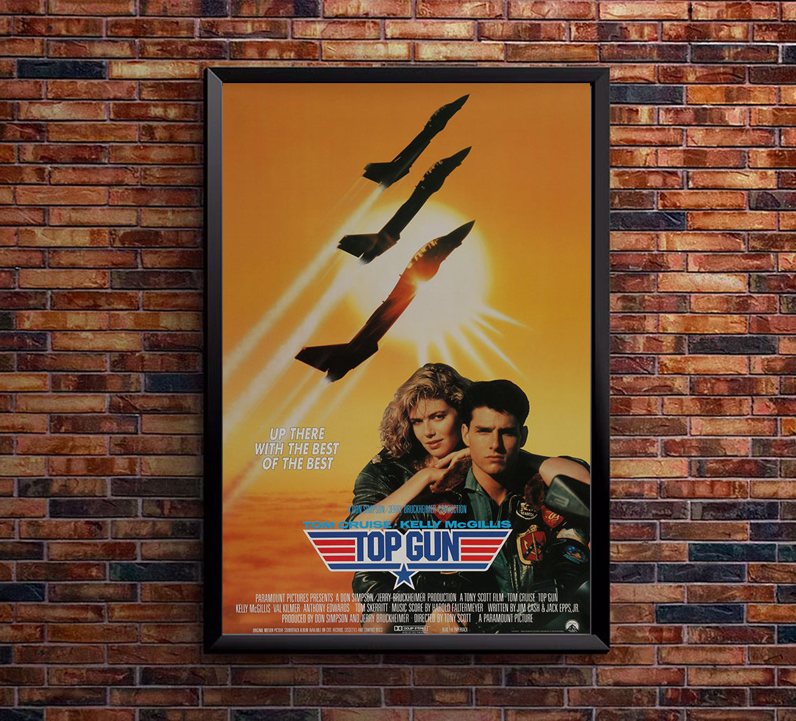 Top Gun 1986 - v3 - Classic Movie Poster