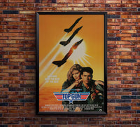 Top Gun 1986 - v3 - Classic Movie Poster
