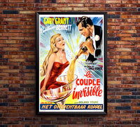 Topper 1937 - Cary Grant - Belgium - Classic Movie Poster