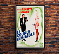 Topper 1937 - Cary Grant - France - Classic Movie Poster