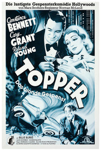 Topper 1937 - Cary Grant - Germany - Classic Movie Poster