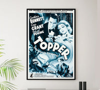 Topper 1937 - Cary Grant - Germany - Classic Movie Poster