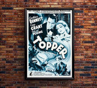 Topper 1937 - Cary Grant - Germany - Classic Movie Poster