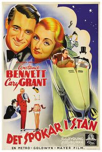 Topper 1937 - Cary Grant - Sweden - Classic Movie Poster