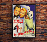 Topper 1937 - Cary Grant - Sweden - Classic Movie Poster
