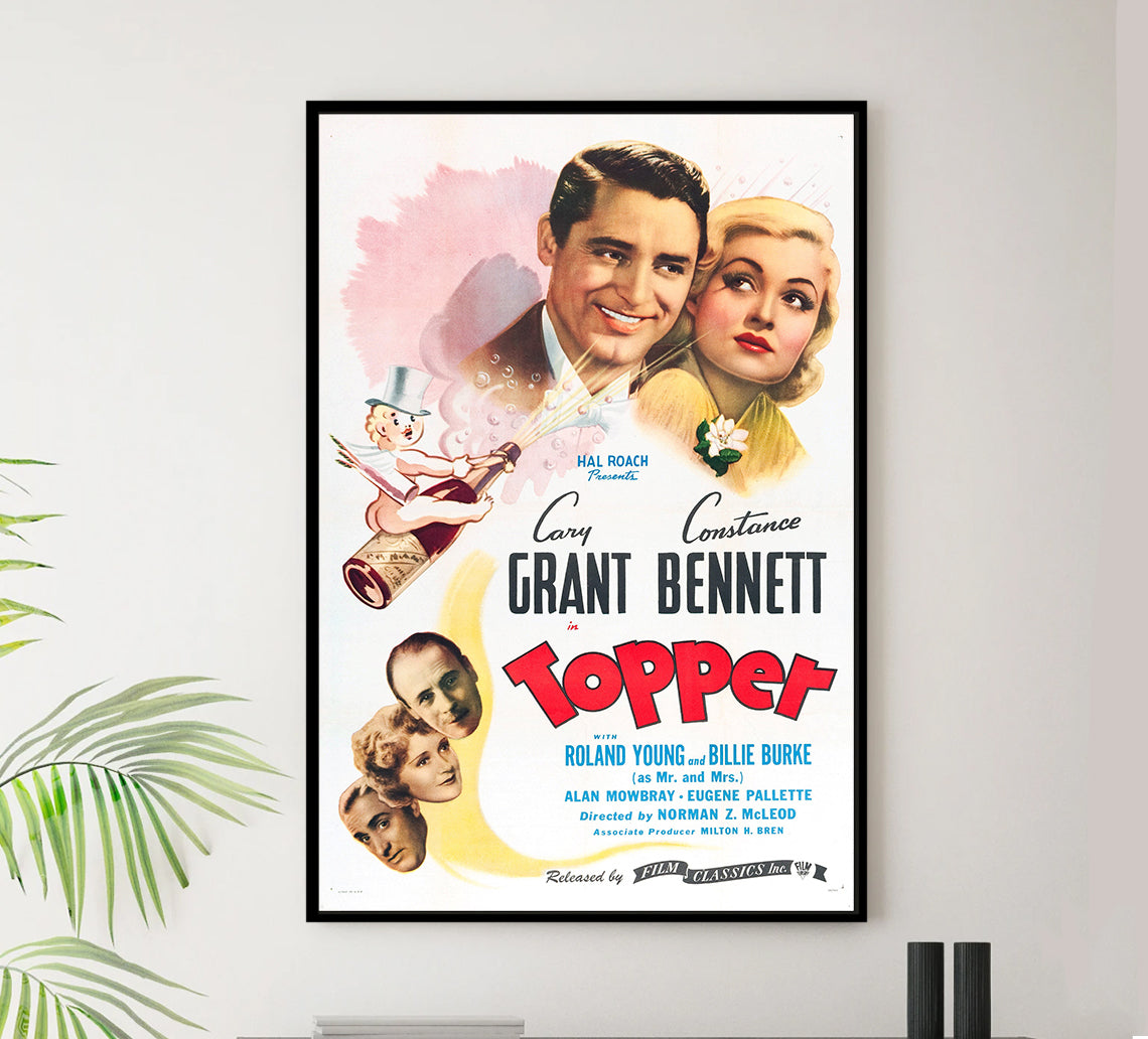 Topper 1937 - Cary Grant - US(3) - Classic Movie Poster