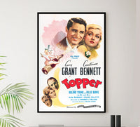 Topper 1937 - Cary Grant - US(3) - Classic Movie Poster