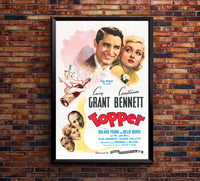 Topper 1937 - Cary Grant - US(3) - Classic Movie Poster