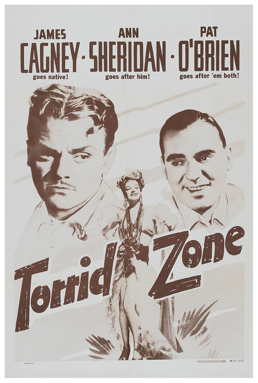 Torrid Zone 1940 - James Cagney - US 2 - Classic Movie Poster