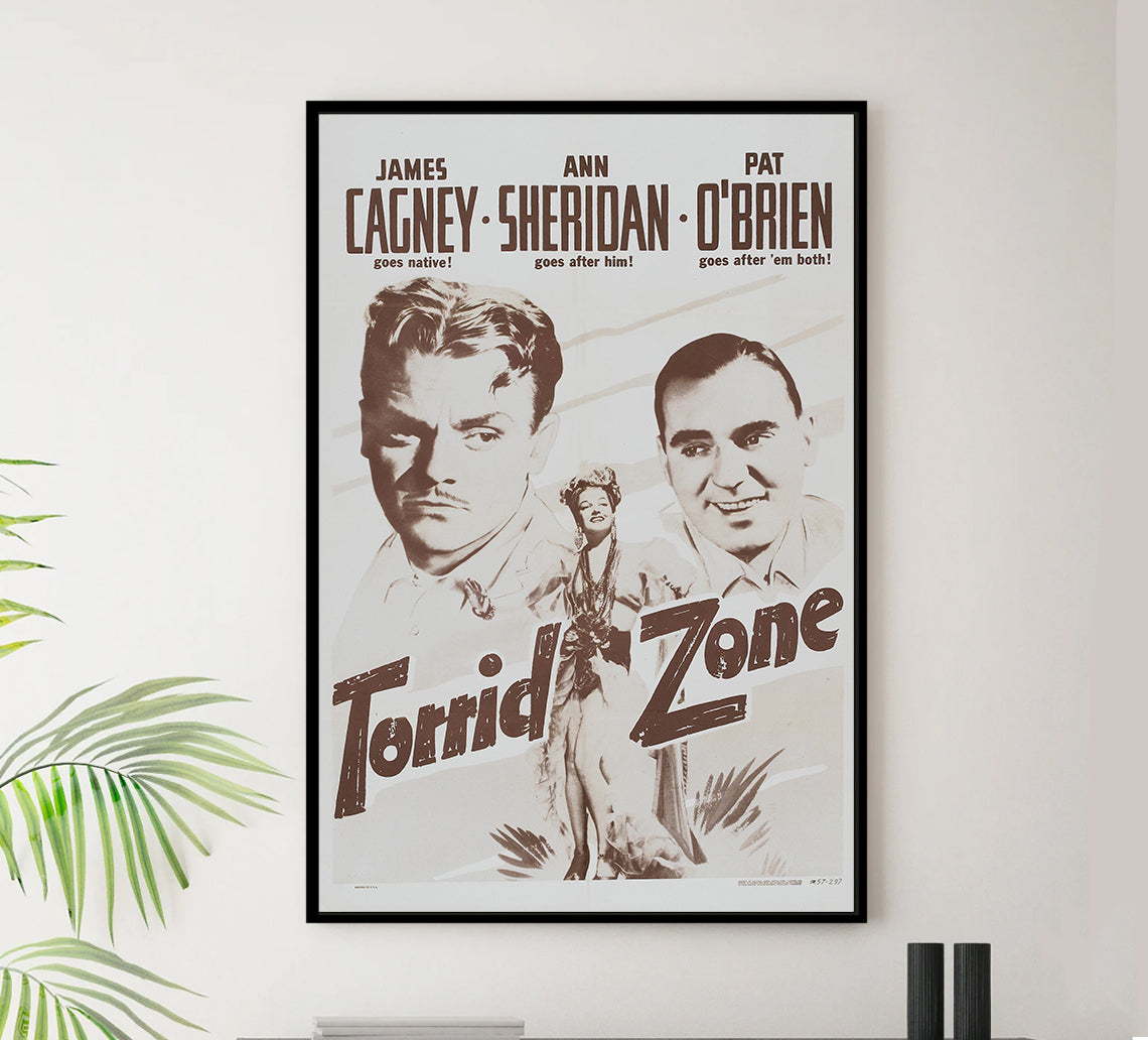 Torrid Zone 1940 - James Cagney - US 2 - Classic Movie Poster