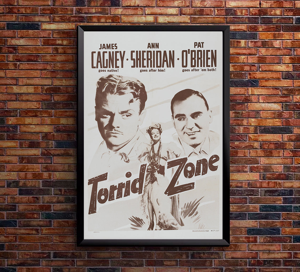 Torrid Zone 1940 - James Cagney - US 2 - Classic Movie Poster