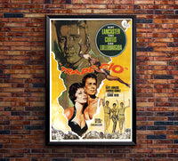 Trapeze 1956 - Burt Lancaster - Spain - Classic Movie Poster