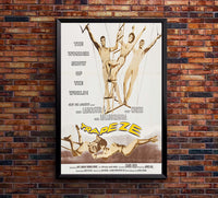 Trapeze 1956 - Burt Lancaster - US - Classic Movie Poster