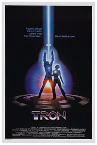 Tron 1982 - Teaser v1 - Classic Movie Poster