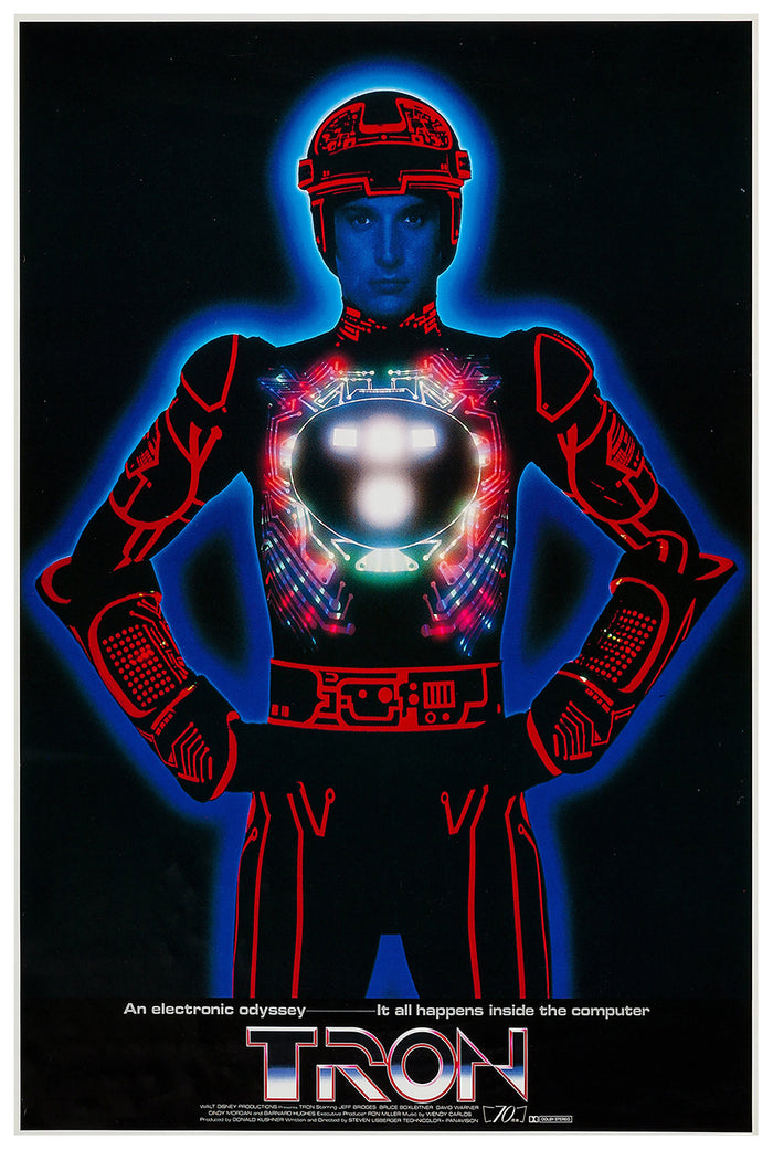 Tron 1982 - v3 - Classic Movie Poster