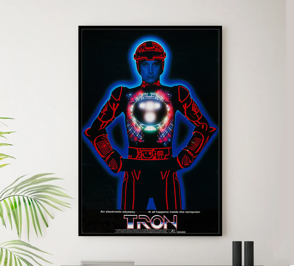 Tron 1982 - v3 - Classic Movie Poster