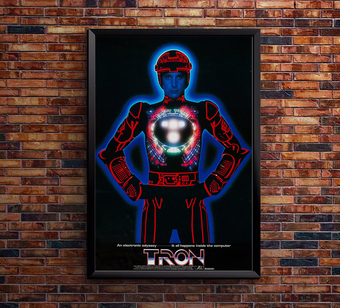 Tron 1982 - v3 - Classic Movie Poster