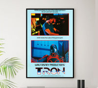 Tron 1982 - v4 - Classic Movie Poster