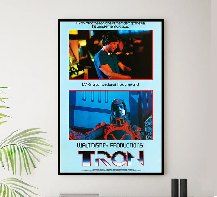 Tron 1982 - v4 - Classic Movie Poster