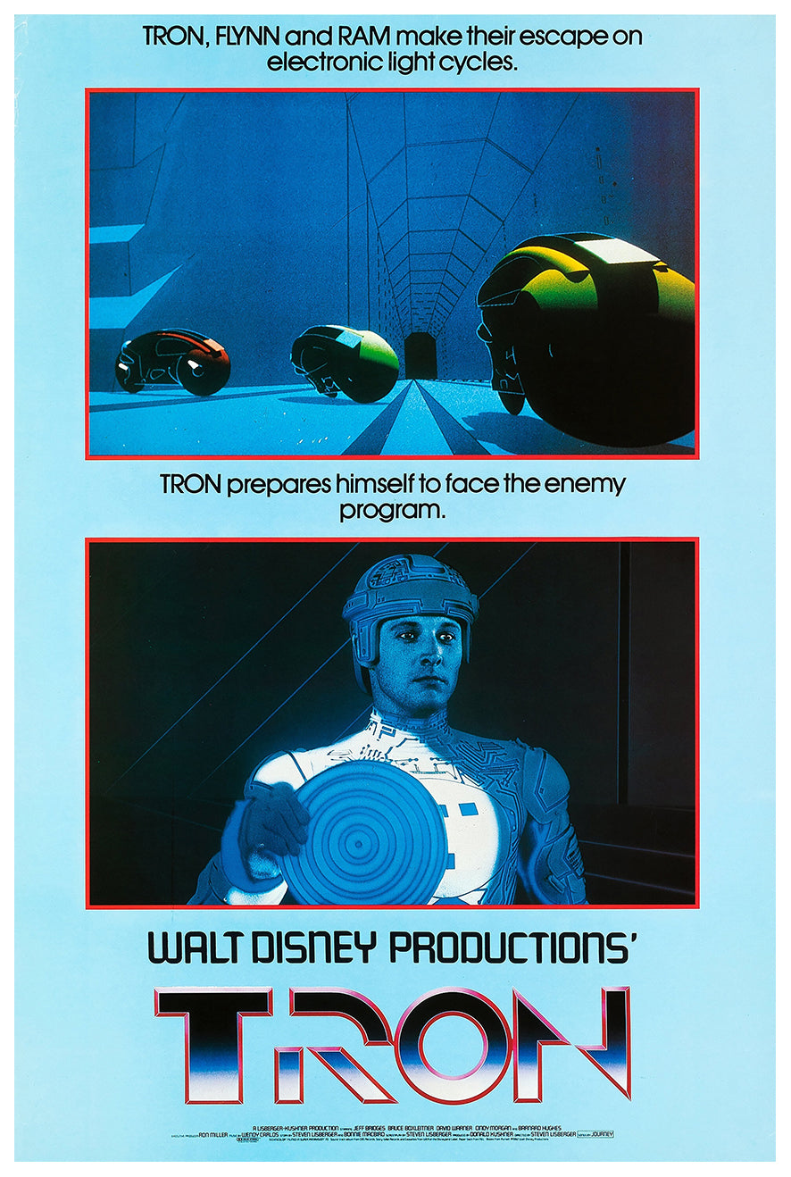 Tron 1982 - v5 - Classic Movie Poster