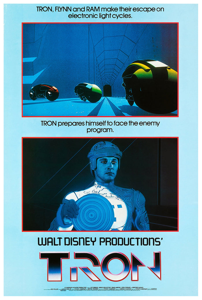 Tron 1982 - v5 - Classic Movie Poster
