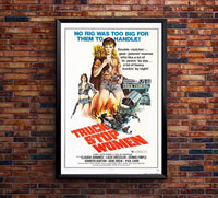 Truck Stop Women 1974 - Vintage Horror Classic Movie Poster