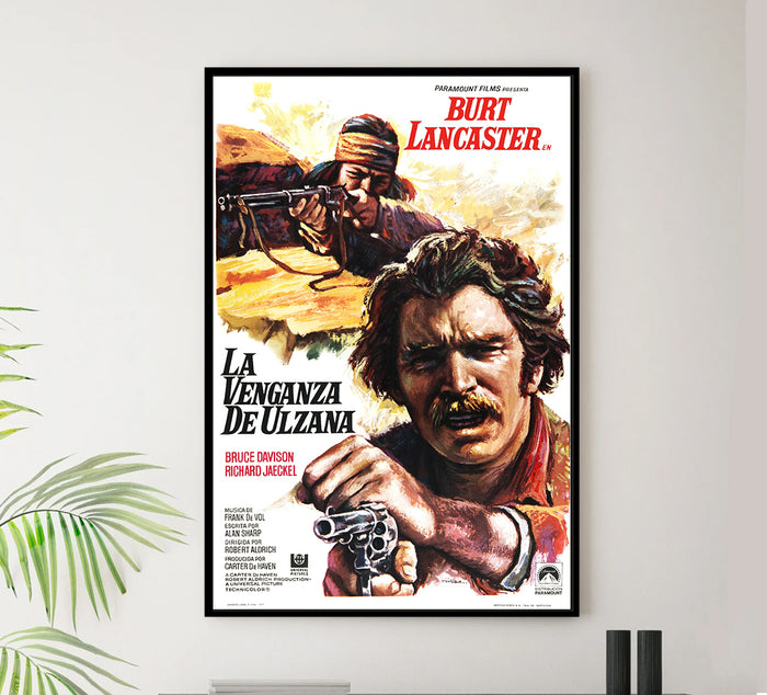Ulzana's Raid 1972 - Burt Lancaster - Spain - Classic Movie Poster
