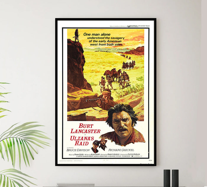 Ulzana's Raid 1972 - Burt Lancaster - US - Classic Movie Poster