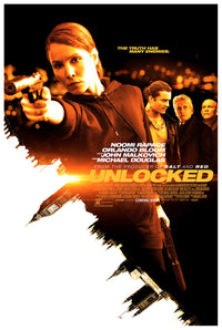 Unlocked 2017 - Michael Douglas - US - Classic Movie Poster