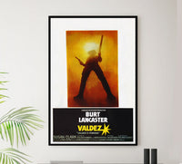 Valdez Is Coming 1971 - Burt Lancaster - Belgium - Classic Movie Poster